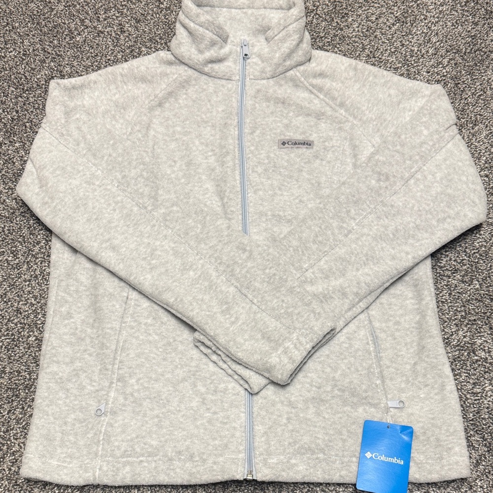 NWT Columbia Women's Gray Fleece Jacket